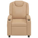 Fotoliu recliner Cappuccino 75 x 95 x 106 cm Țesătură - WALTI WALTI