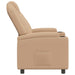 Fotoliu recliner Cappuccino 75 x 95 x 106 cm Țesătură - WALTI WALTI