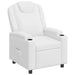 Fotoliu recliner Alb 75 x 95 x 106 cm Țesătură - WALTI WALTI