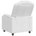 Fotoliu recliner Alb 75 x 95 x 106 cm Țesătură - WALTI WALTI