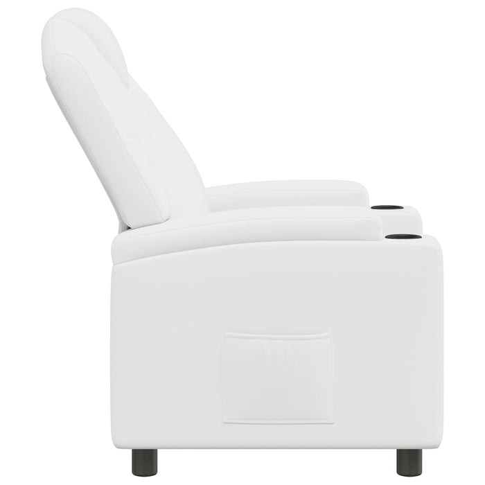 Fotoliu recliner Alb 75 x 95 x 106 cm Țesătură - WALTI WALTI