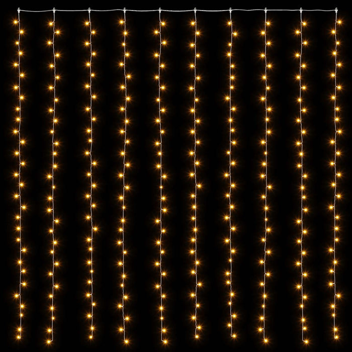 Perdea de lumini 300 LED-uri Alb cald 300 x 300 cm - WALTI WALTI