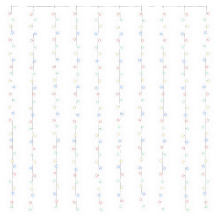 Perdea de lumini 300 LED-uri Multicolor 300 x 300 cm - WALTI WALTI
