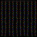 Perdea de lumini 300 LED-uri Multicolor 300 x 300 cm - WALTI WALTI