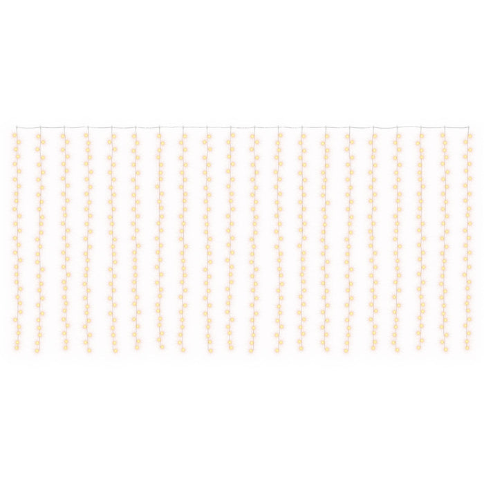 Perdea de lumini 600 LED-uri Alb cald 600 x 300 cm - WALTI WALTI