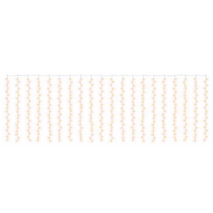 Perdea de lumini 400 LED-uri Alb cald 600 x 200 cm - WALTI WALTI