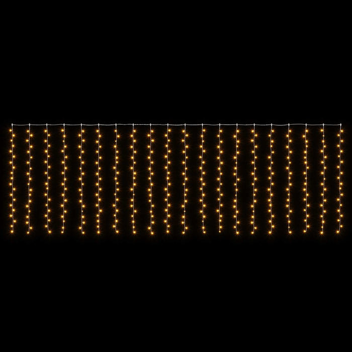 Perdea de lumini 400 LED-uri Alb cald 600 x 200 cm - WALTI WALTI