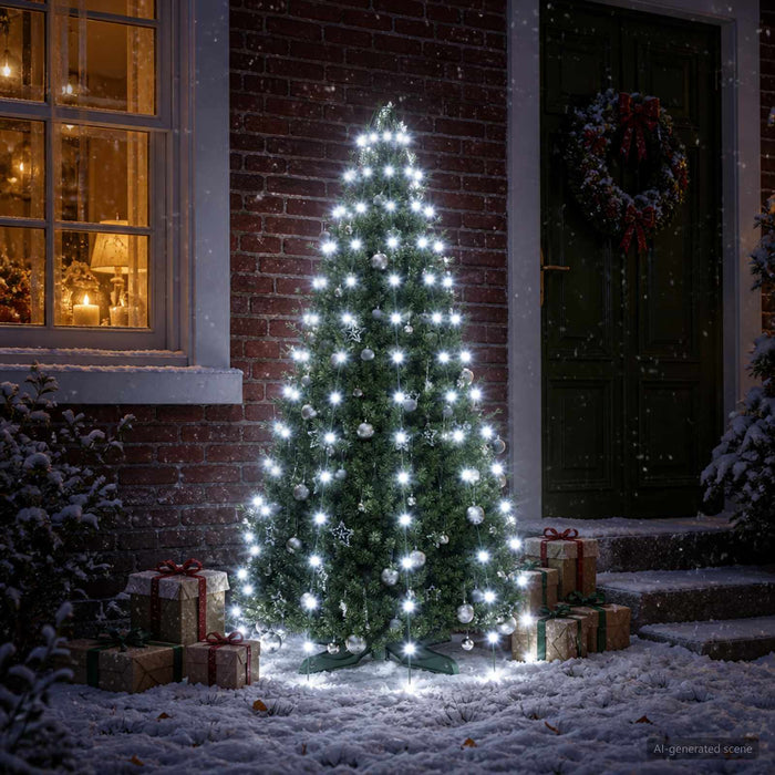 Lumini pentru bradul de Crăciun 150 LED-uri Alb rece 150 cm - WALTI WALTI