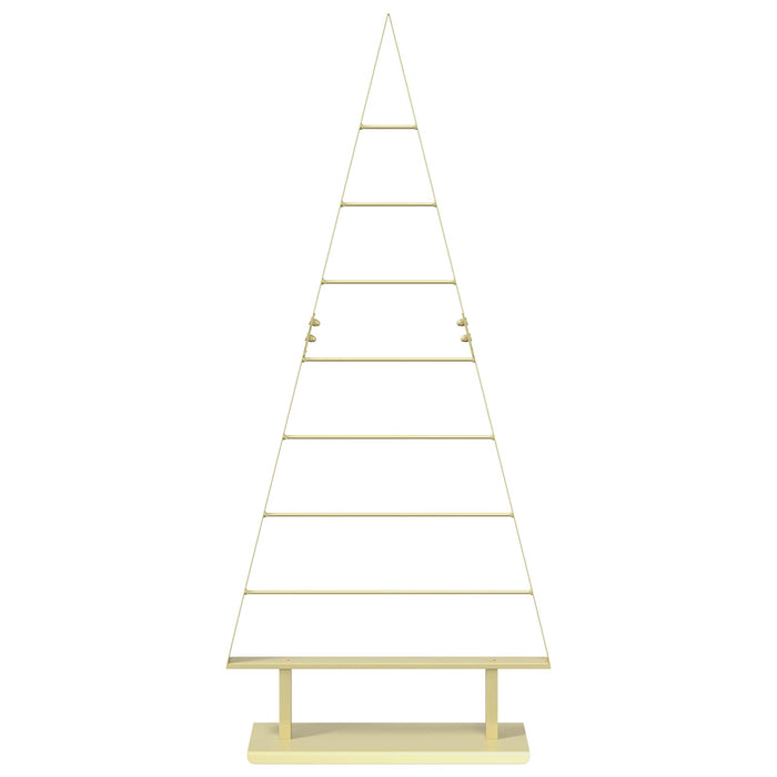 Pom de Crăciun din metal KUOPIO 125 cm Oțel Auriu WALTI