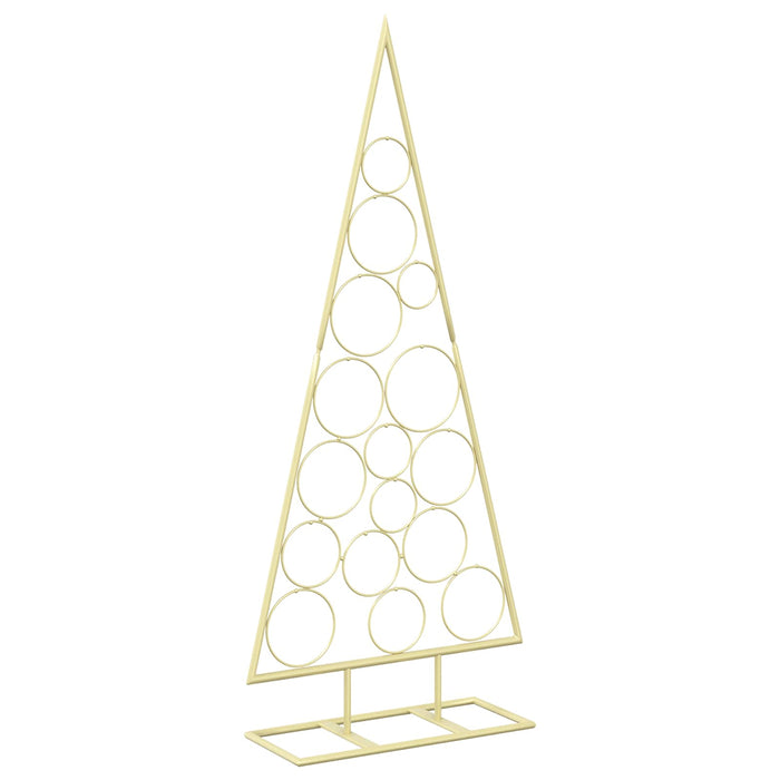 Pom de Crăciun din metal KUOPIO 125 cm Oțel Auriu WALTI