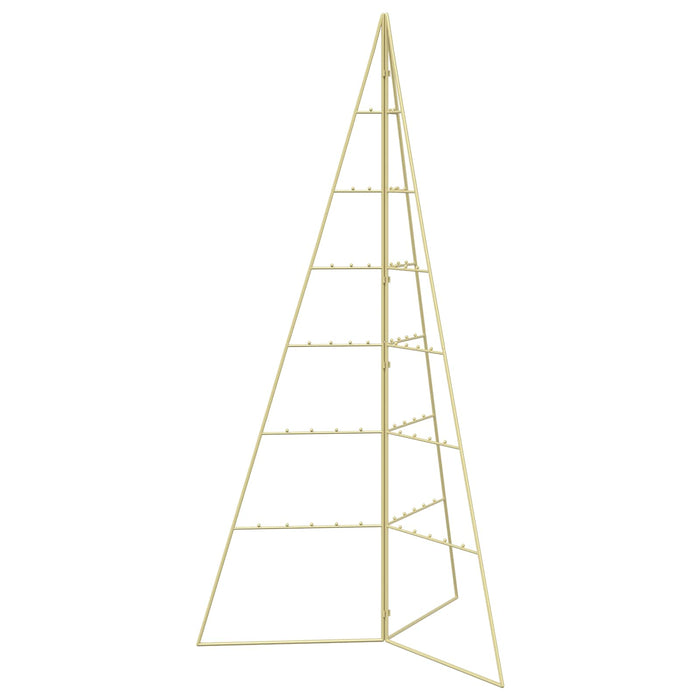 Pom de Crăciun din metal KUOPIO 140 cm Oțel Auriu WALTI