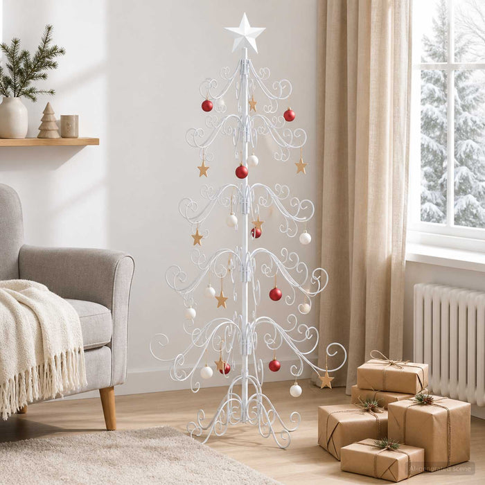 Pom de Crăciun din metal KUOPIO 150 cm oțel White - WALTI WALTI