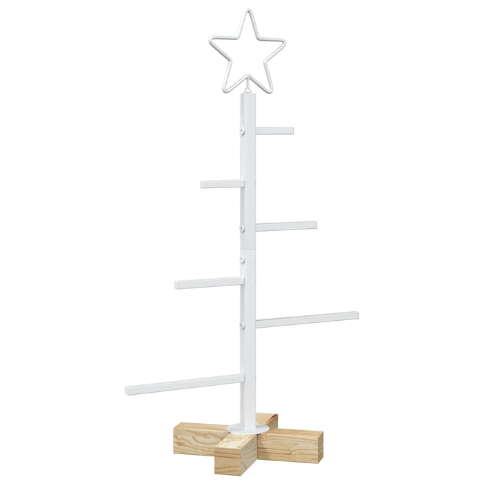 Pom de Crăciun din metal KUOPIO 60 cm Oțel Alb - WALTI WALTI
