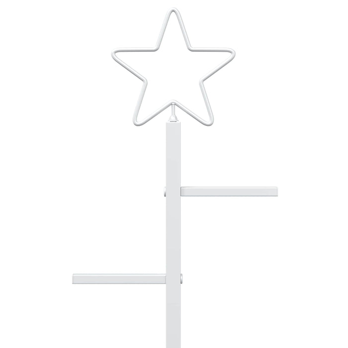 Pom de Crăciun din metal KUOPIO 90 cm Oțel Alb - WALTI WALTI