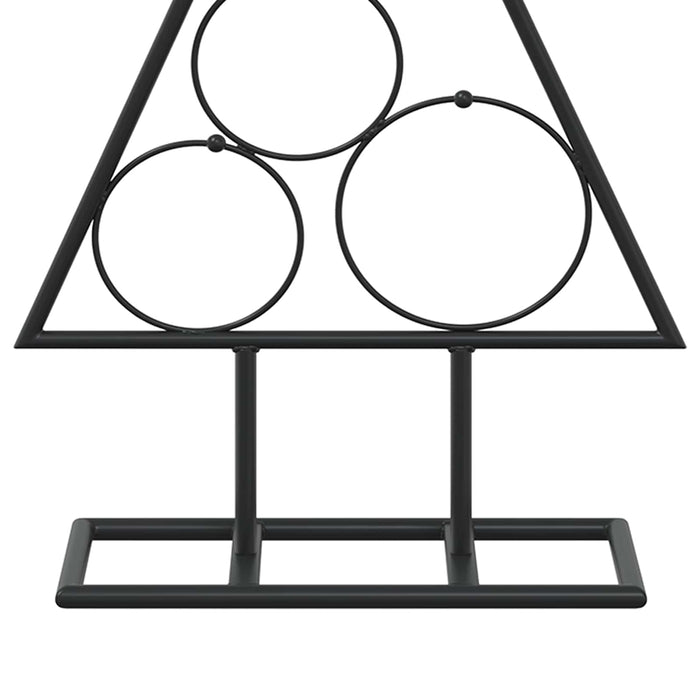 Pom de Crăciun din metal KUOPIO 60 cm Oțel Negru - WALTI WALTI
