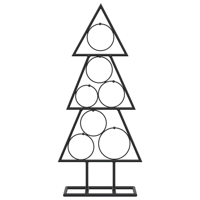 Pom de Crăciun din metal KUOPIO 60 cm Oțel Negru - WALTI WALTI