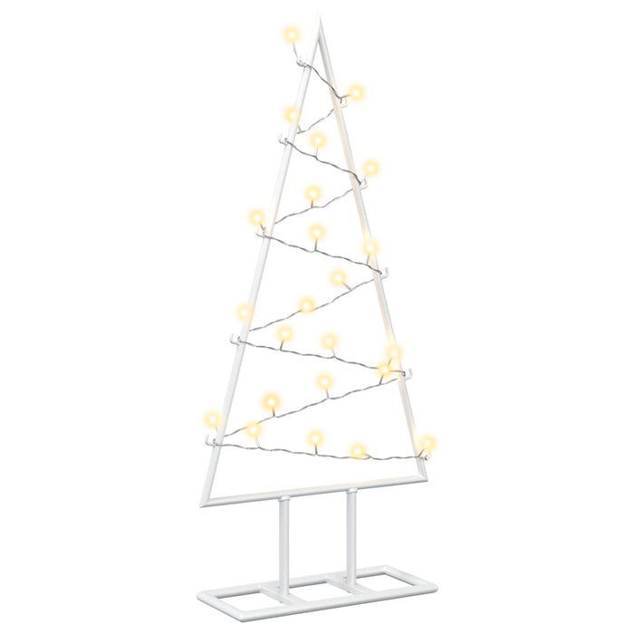Pom de Crăciun din metal KUOPIO 60 cm Alb cald Oțel Alb - WALTI WALTI