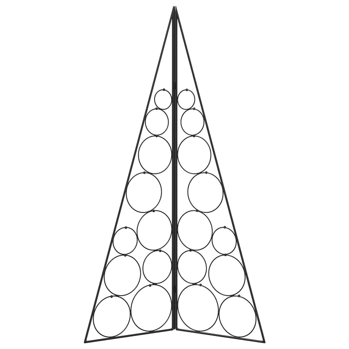 Pom de Crăciun din metal KUOPIO 100 cm Oțel Negru WALTI