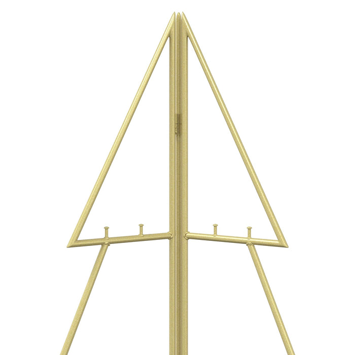 Pom de Crăciun din metal KUOPIO 210 cm Oțel Auriu WALTI