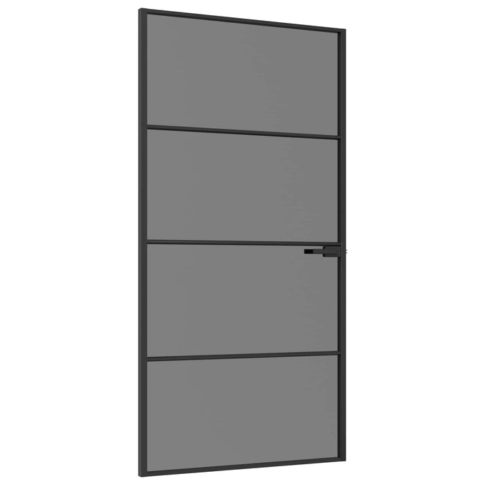 Ușă de interior 102,5 x 201,5 cm Sticlă Temperată și Aluminiu WALTI