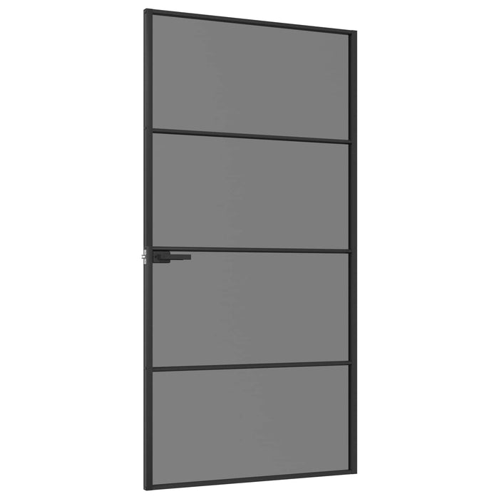 Ușă de interior 102,5 x 201,5 cm Sticlă Temperată și Aluminiu WALTI