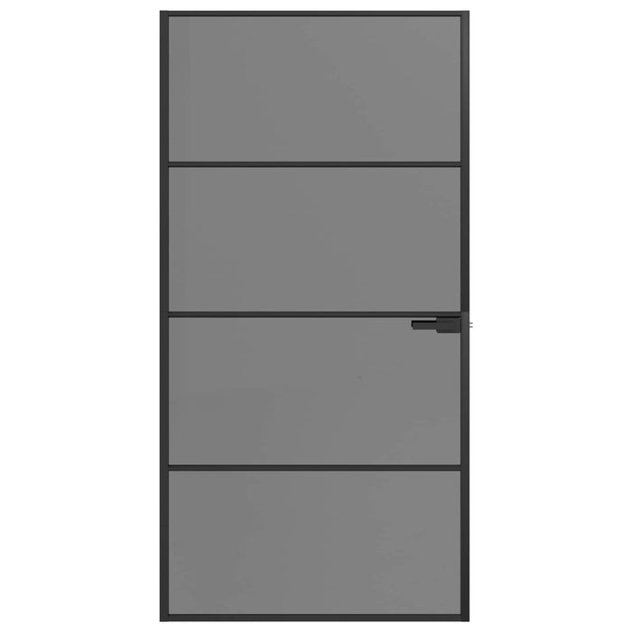 Ușă de interior 102,5 x 201,5 cm Sticlă Temperată și Aluminiu WALTI