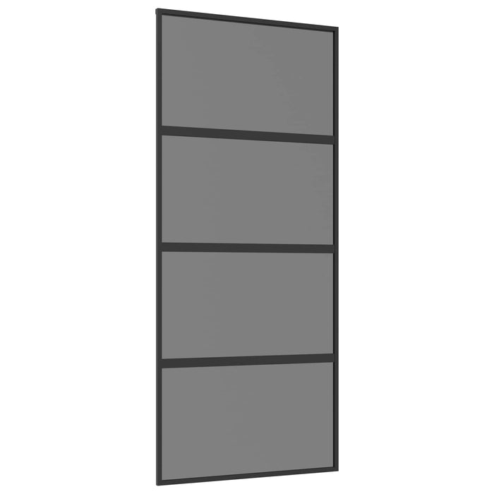 Ușă glisantă 90 x 205 cm Sticlă Temperată și Aluminiu WALTI