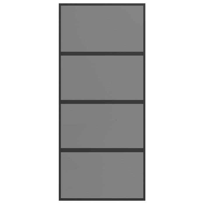 Ușă glisantă 90 x 205 cm Sticlă Temperată și Aluminiu WALTI