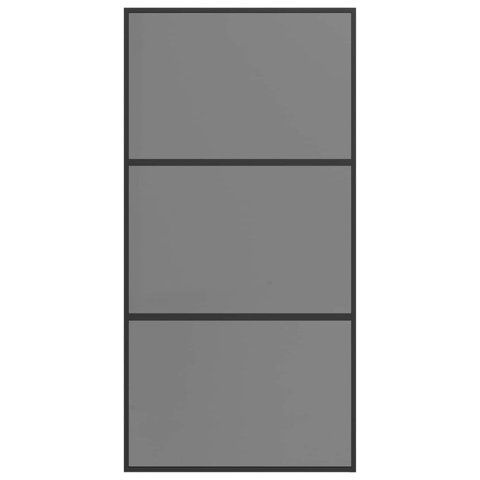 Ușă glisantă 102 x 205 cm Sticlă Temperată și Aluminiu WALTI