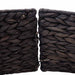 Guler pentru Pomul de Crăciun Rotund Negru Ø 45 x 22 cm - WALTI WALTI