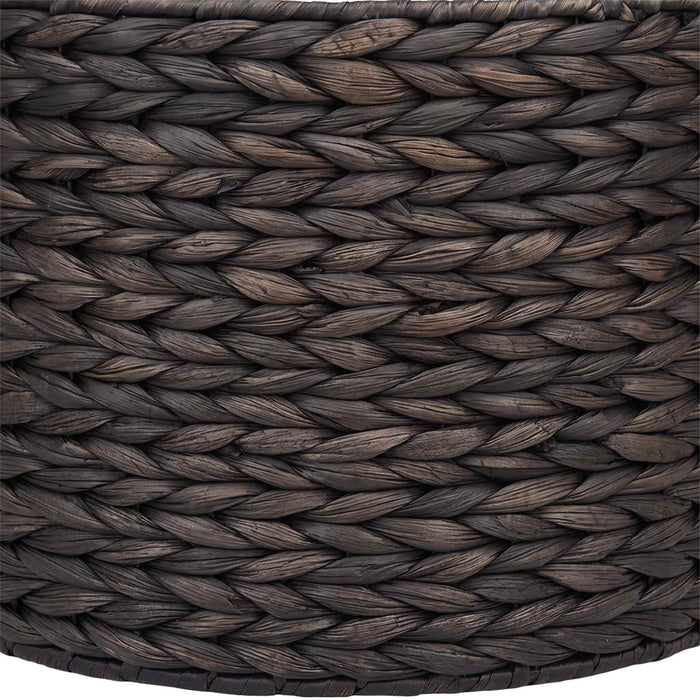 Guler pentru Pomul de Crăciun Rotund Negru Ø 45 x 22 cm - WALTI WALTI