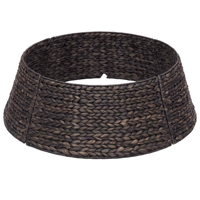 Guler pentru Pomul de Crăciun Rotund Negru Ø 45 x 22 cm - WALTI WALTI