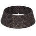 Guler pentru Pomul de Crăciun Rotund Negru Ø 45 x 22 cm - WALTI WALTI