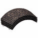 Guler pentru Pomul de Crăciun Rotund Negru Ø 45 x 22 cm - WALTI WALTI