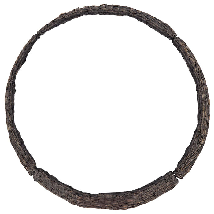 Guler pentru Pomul de Crăciun Rotund Negru Ø 45 x 22 cm - WALTI WALTI