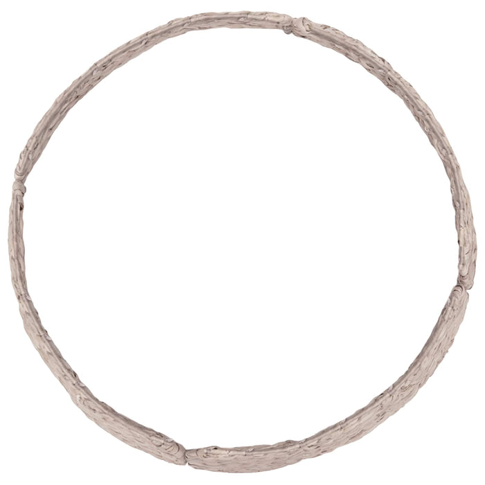 Guler pentru Pomul de Crăciun Rotund Alb Ø 45 x 22 cm - WALTI WALTI
