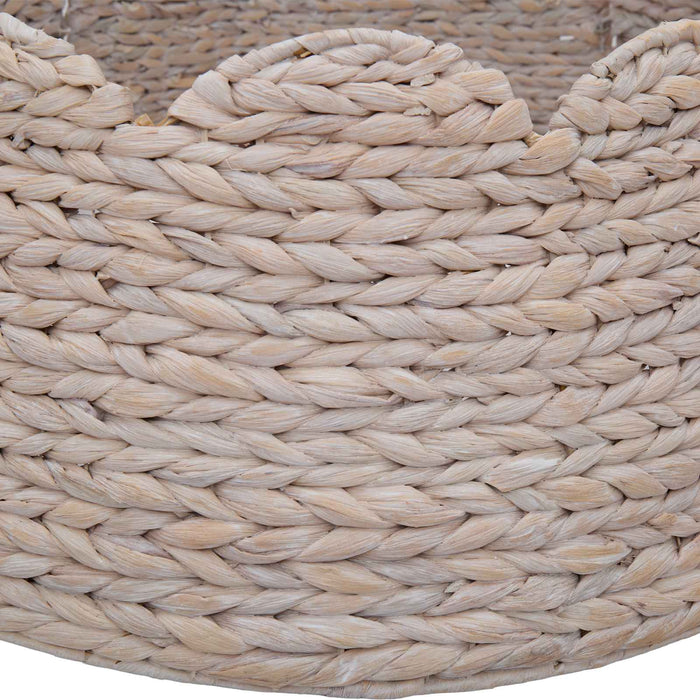 Guler pentru Pomul de Crăciun Rotund Alb Diam. 75 x 25 cm - WALTI WALTI
