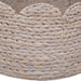 Guler pentru Pomul de Crăciun Rotund Alb Diam. 75 x 25 cm - WALTI WALTI