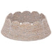 Guler pentru Pomul de Crăciun Rotund Alb Diam. 90 x 28 cm - WALTI WALTI