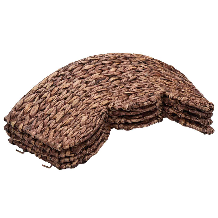 Guler pentru Pomul de Crăciun Rotund Maro Diam. 45 x 22 cm - WALTI WALTI