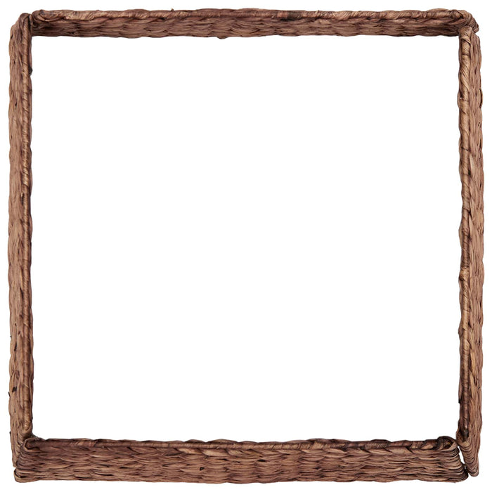 Guler pentru Pomul de Crăciun Pătrat Maro 60 x 60 x 28 cm - WALTI WALTI