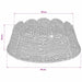 Guler pentru Pomul de Crăciun Rotund natural Diam. 45 x 22 cm - WALTI WALTI