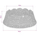 Guler pentru Pomul de Crăciun Rotund natural Ø 90 x 28 cm - WALTI WALTI