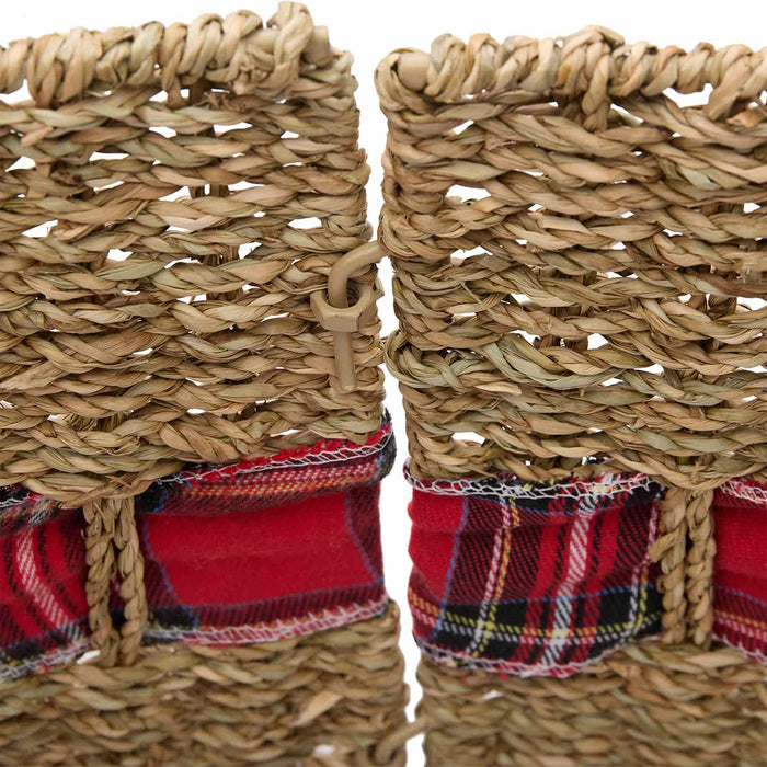 Guler pentru Pomul de Crăciun Rotund natural Diam. 60 x 22 cm - WALTI WALTI