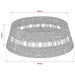 Guler pentru Pomul de Crăciun Rotund natural Diam. 60 x 22 cm - WALTI WALTI