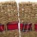 Guler pentru Pomul de Crăciun Rotund natural Diam. 105 x 28 cm - WALTI WALTI