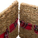 Guler pentru Pomul de Crăciun Pătrat natural 60 x 60 x 28 cm - WALTI WALTI