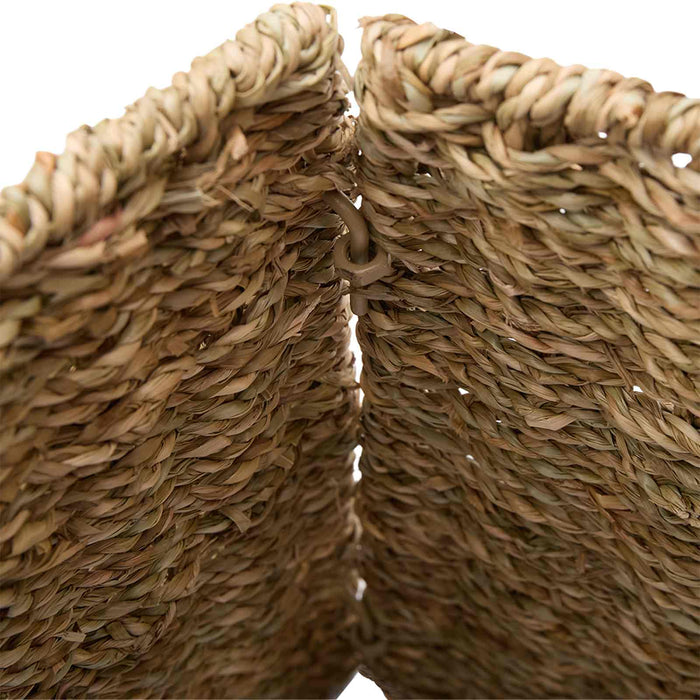 Guler pentru Pomul de Crăciun Pătrat natural 50 x 50 x 25 cm - WALTI WALTI