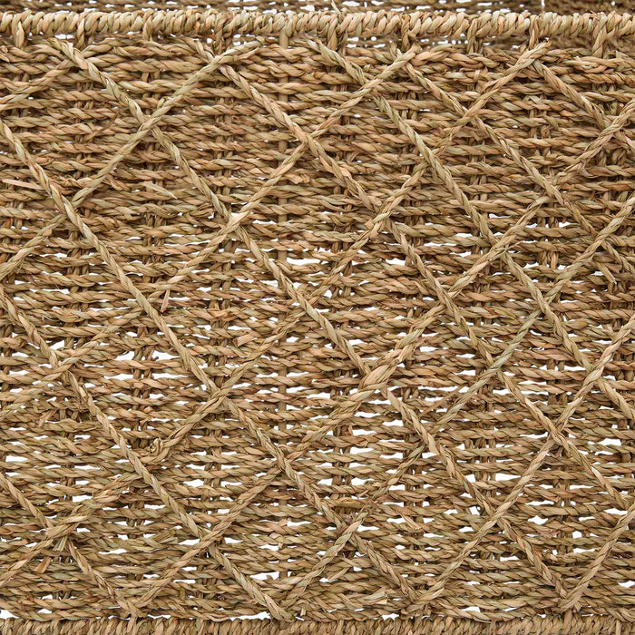 Guler pentru Pomul de Crăciun Pătrat natural 50 x 50 x 25 cm - WALTI WALTI