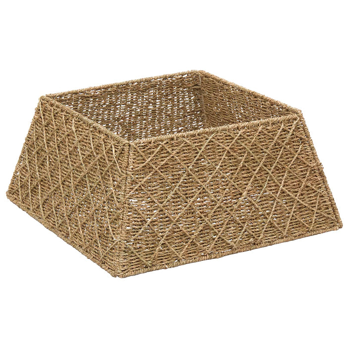 Guler pentru Pomul de Crăciun Pătrat natural 50 x 50 x 25 cm - WALTI WALTI